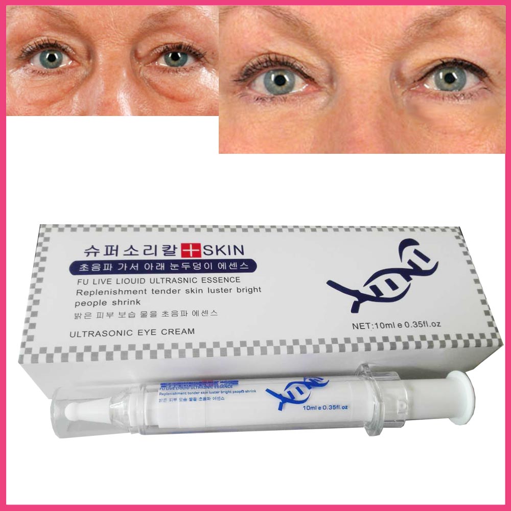 Eye pouch remove cream within 3 minutes